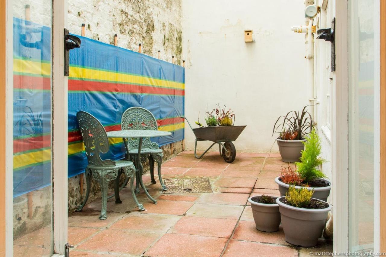 Seafront Apartment With Garden Brighton Dış mekan fotoğraf